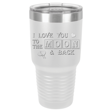I Love You to the Moon Tumbler